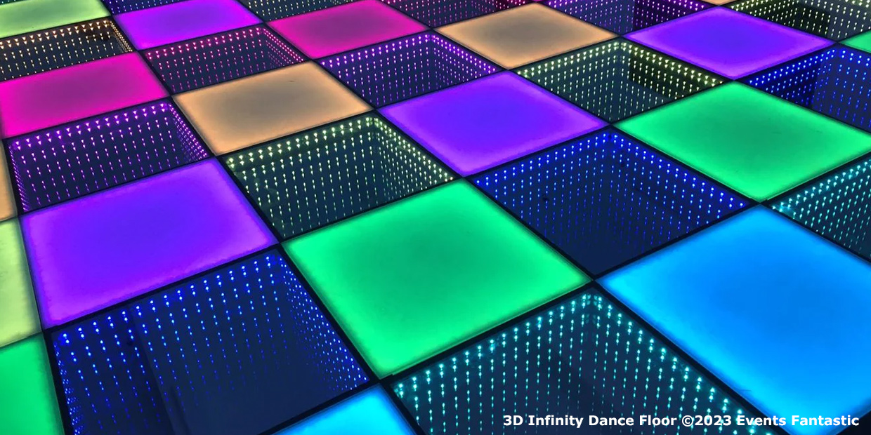 3D LED Dance Floor Full Colour